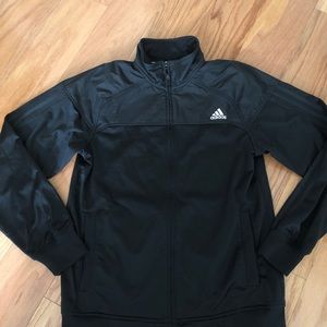 New Black Adidas Track Jacket Size Medium